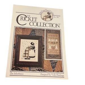 Cross-Eyed Cricket‎ THE INHERITANCE Cross Stitch Chart #56 Vintage Prairie